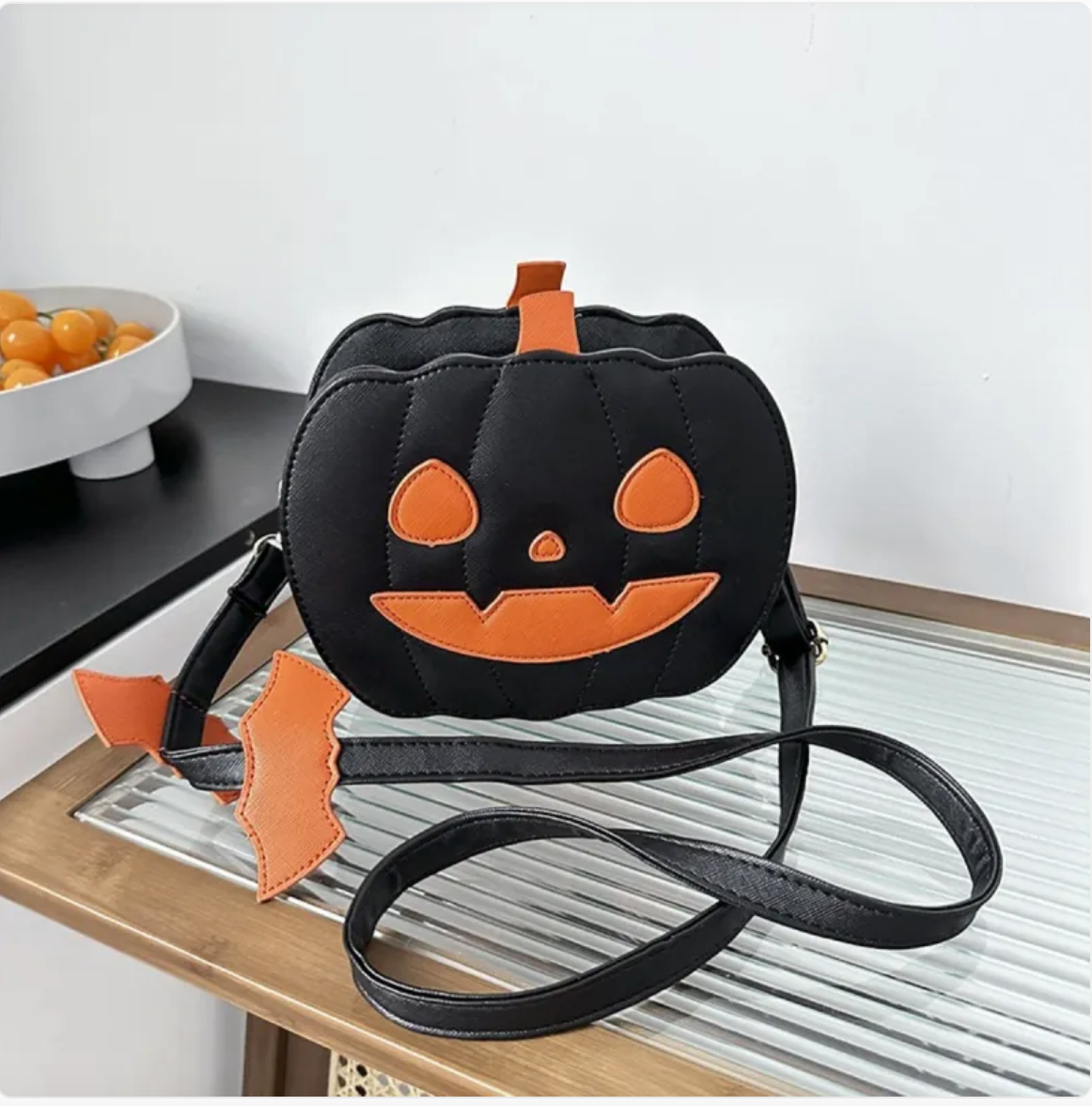Halloween Pumpkin Crossbody Bag