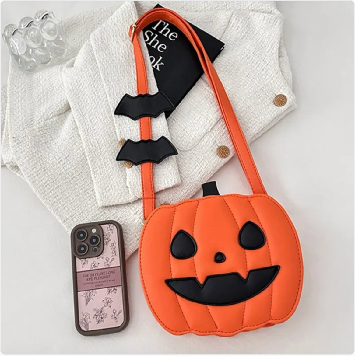 Halloween Pumpkin Crossbody Bag