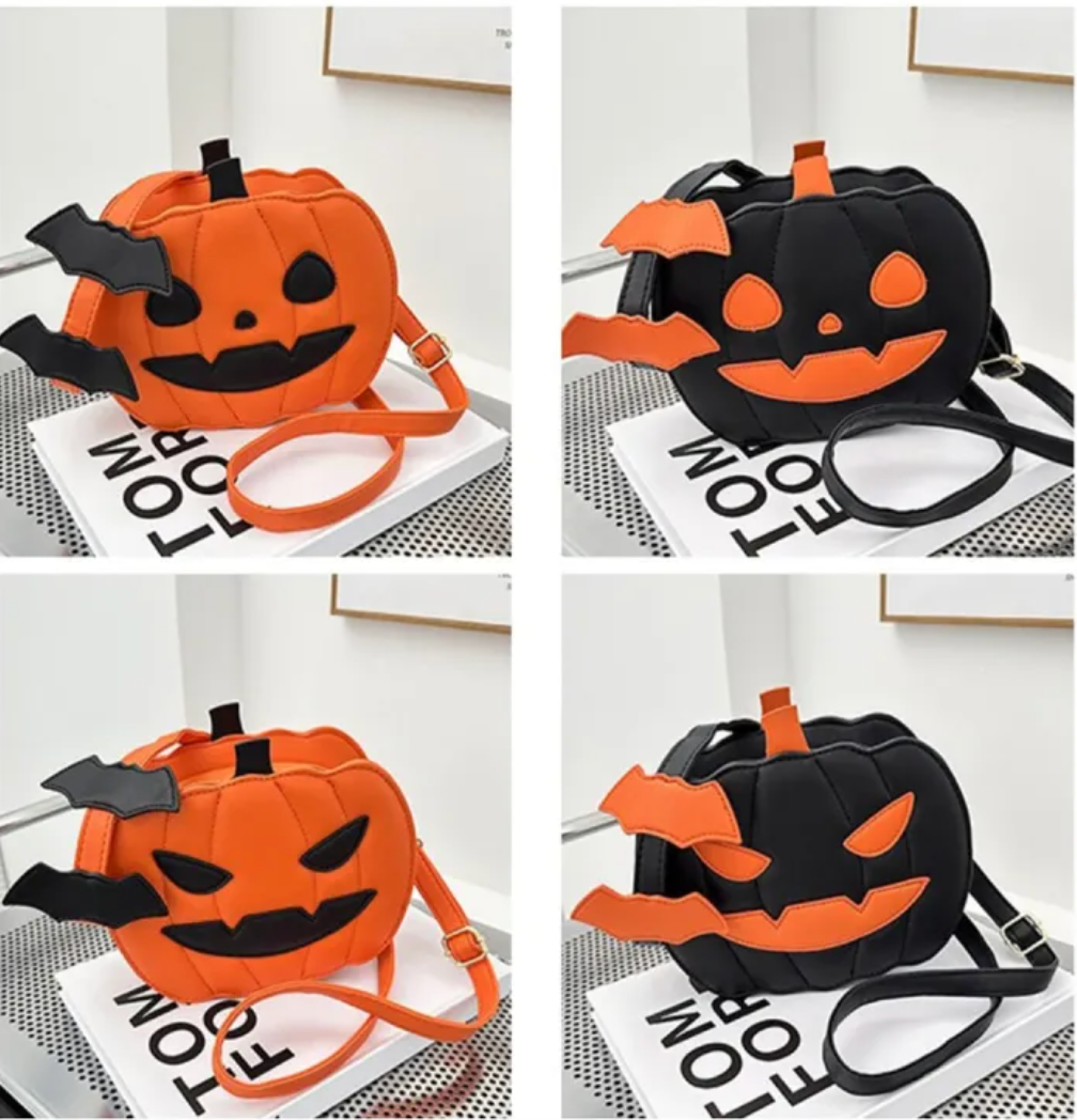 Halloween Pumpkin Crossbody Bag